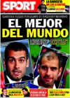 Portada diario Sport del 9 de Enero de 2010