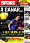 Portada diario Sport del 10 de Enero de 2010