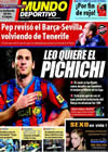 Portada Mundo Deportivo del 12 de Enero de 2010