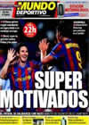 Portada Mundo Deportivo del 16 de Enero de 2010