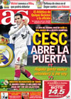 Portada diario AS del 20 de Enero de 2010