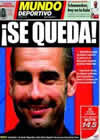 Portada Mundo Deportivo del 21 de Enero de 2010