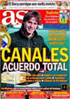 Portada diario AS del 23 de Enero de 2010