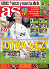 Portada diario AS del 25 de Enero de 2010