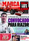 Portada diario Marca del 29 de Enero de 2010