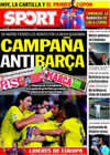 Portada diario Sport del 1 de Febrero de 2010