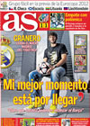 Portada diario AS del 8 de Febrero de 2010