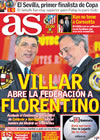 Portada diario AS del 11 de Febrero de 2010