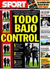 Portada diario Sport del 13 de Febrero de 2010