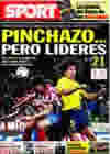 Portada diario Sport del 15 de Febrero de 2010