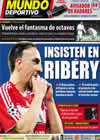 Portada Mundo Deportivo del 17 de Febrero de 2010