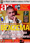 Portada diario AS del 20 de Febrero de 2010