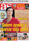 Portada diario AS del 21 de Febrero de 2010