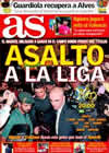 Portada diario AS del 27 de Febrero de 2010