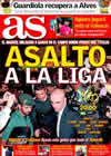 Portada diario AS del 27 de Febrero de 2010