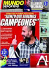 Portada Mundo Deportivo del 27 de Febrero de 2010