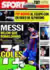 Portada diario Sport del 1 de Marzo de 2010