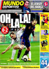 Portada Mundo Deportivo del 4 de Marzo de 2010