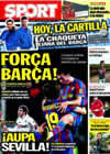 Portada diario Sport del 6 de Marzo de 2010