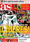 Portada diario AS del 7 de Marzo de 2010