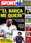 Portada diario Sport del 8 de Marzo de 2010