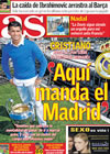 Portada diario AS del 9 de Marzo de 2010