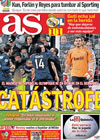 Portada diario AS del 11 de Marzo de 2010