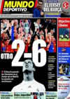 Portada Mundo Deportivo del 12 de Marzo de 2010