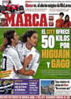 Portada diario Marca del 13 de Marzo de 2010