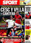 Portada diario Sport del 13 de Marzo de 2010