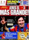 Portada Mundo Deportivo del 15 de Marzo de 2010