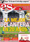 Portada diario AS del 17 de Marzo de 2010