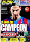 Portada Mundo Deportivo del 17 de Marzo de 2010