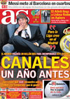 Portada diario AS del 18 de Marzo de 2010