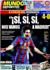 Portada Mundo Deportivo del 18 de Marzo de 2010