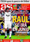 Portada diario AS del 19 de Marzo de 2010