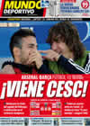 Portada Mundo Deportivo del 20 de Marzo de 2010