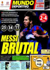 Portada Mundo Deportivo del 22 de Marzo de 2010