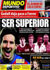 Portada Mundo Deportivo del 23 de Marzo de 2010