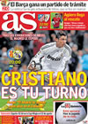 Portada diario AS del 25 de Marzo de 2010