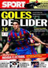 Portada diario Sport del 25 de Marzo de 2010