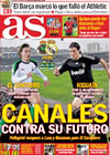 Portada diario AS del 4 de Abril de 2010