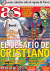 Portada diario AS del 10 de Abril de 2010