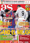 Portada diario AS del 11 de Abril de 2010