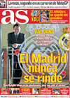 Portada diario AS del 12 de Abril de 2010