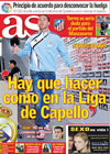 Portada diario AS del 13 de Abril de 2010