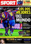 Portada diario Sport del 13 de Abril de 2010