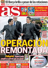 Portada diario AS del 15 de Abril de 2010