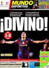 Portada Mundo Deportivo del 15 de Abril de 2010