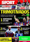 Portada diario Sport del 17 de Abril de 2010